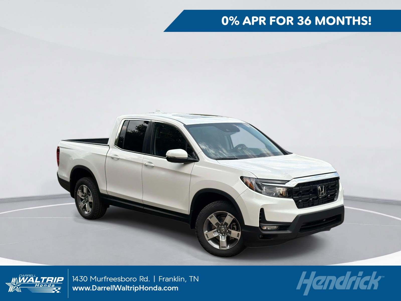 2026 Honda Ridgeline RTL Pickup