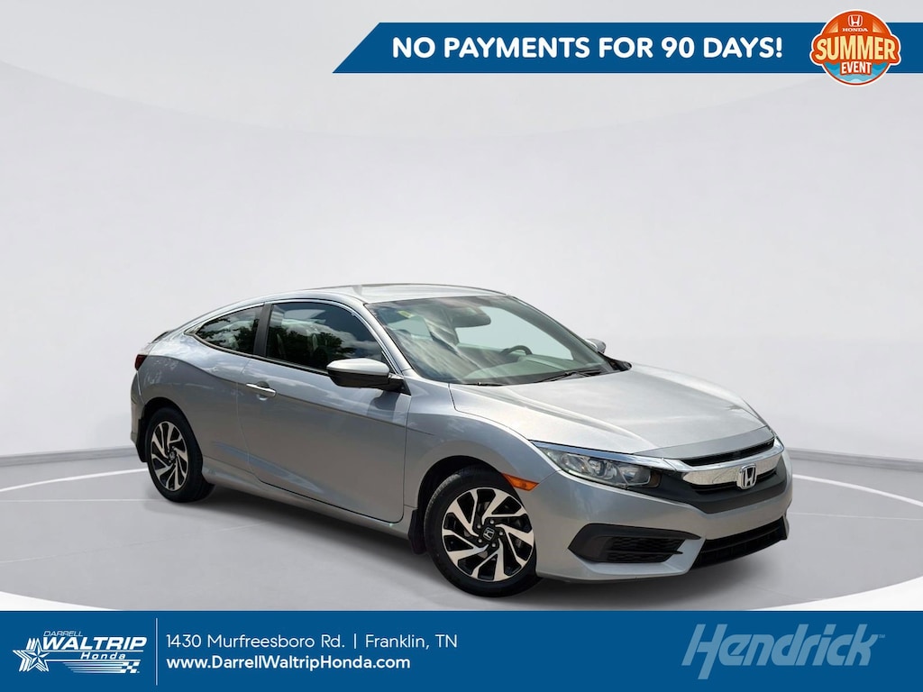 Used 2018 Honda Civic LX Coupe