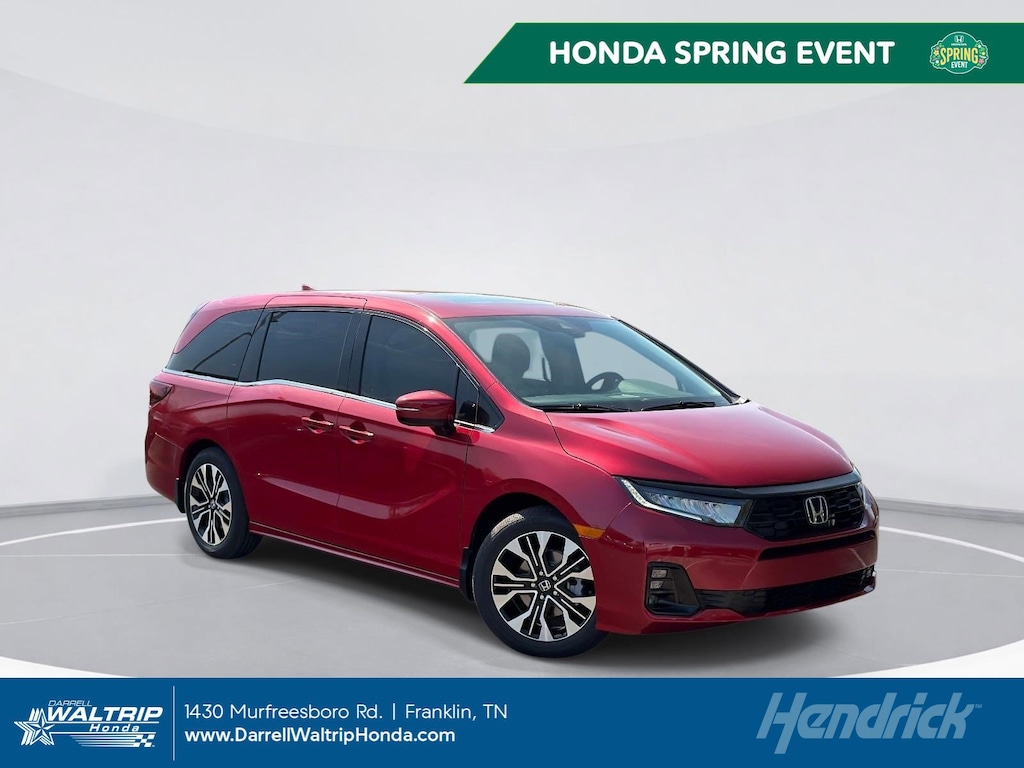New 2026 Honda Odyssey Elite Minivan