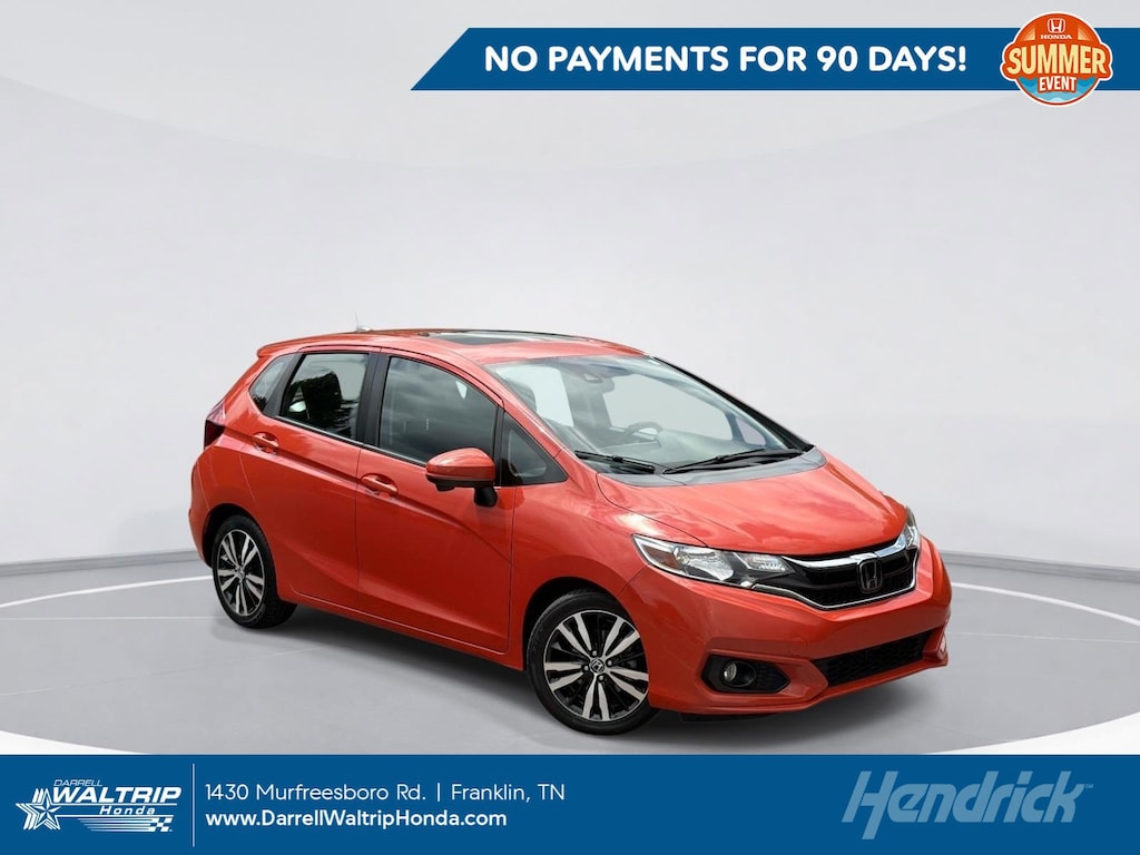 Certified 2018 Honda Fit EX Hatchback
