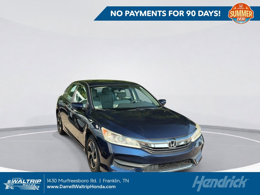 Certified 2016 Honda Accord LX Sedan