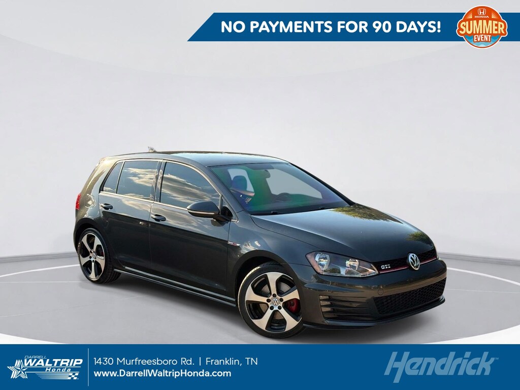 Used 2017 Volkswagen Golf GTI SE Hatchback
