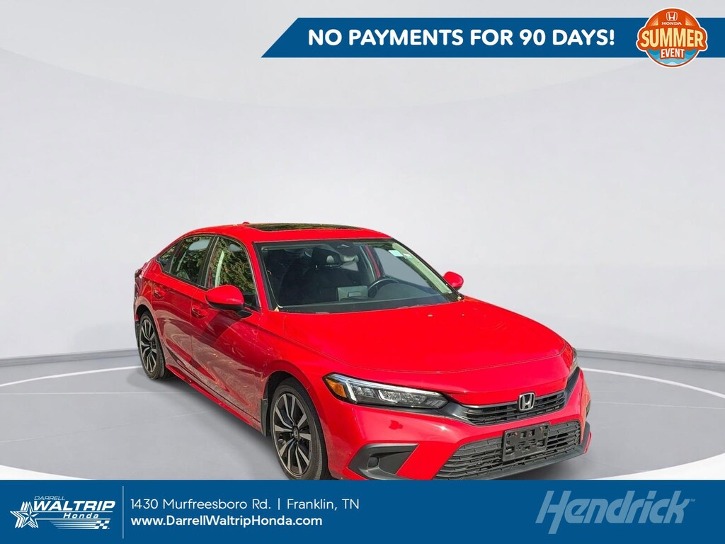 Certified 2023 Honda Civic EX Sedan