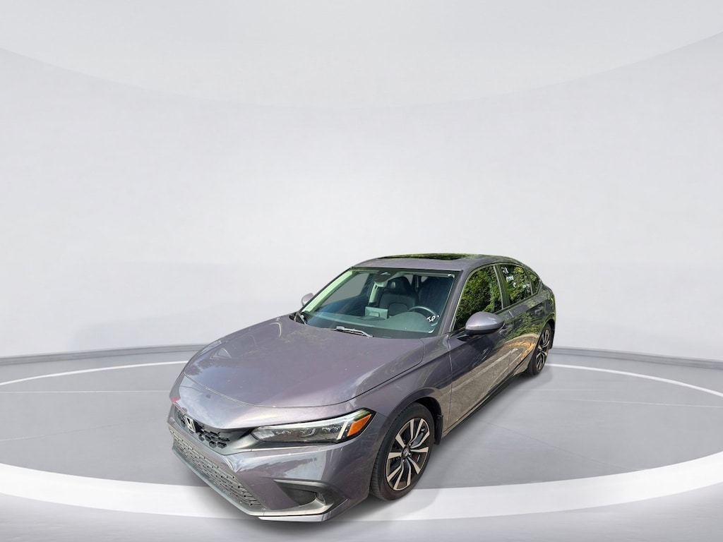 Certified 2024 Honda Civic EX-L Hatchback