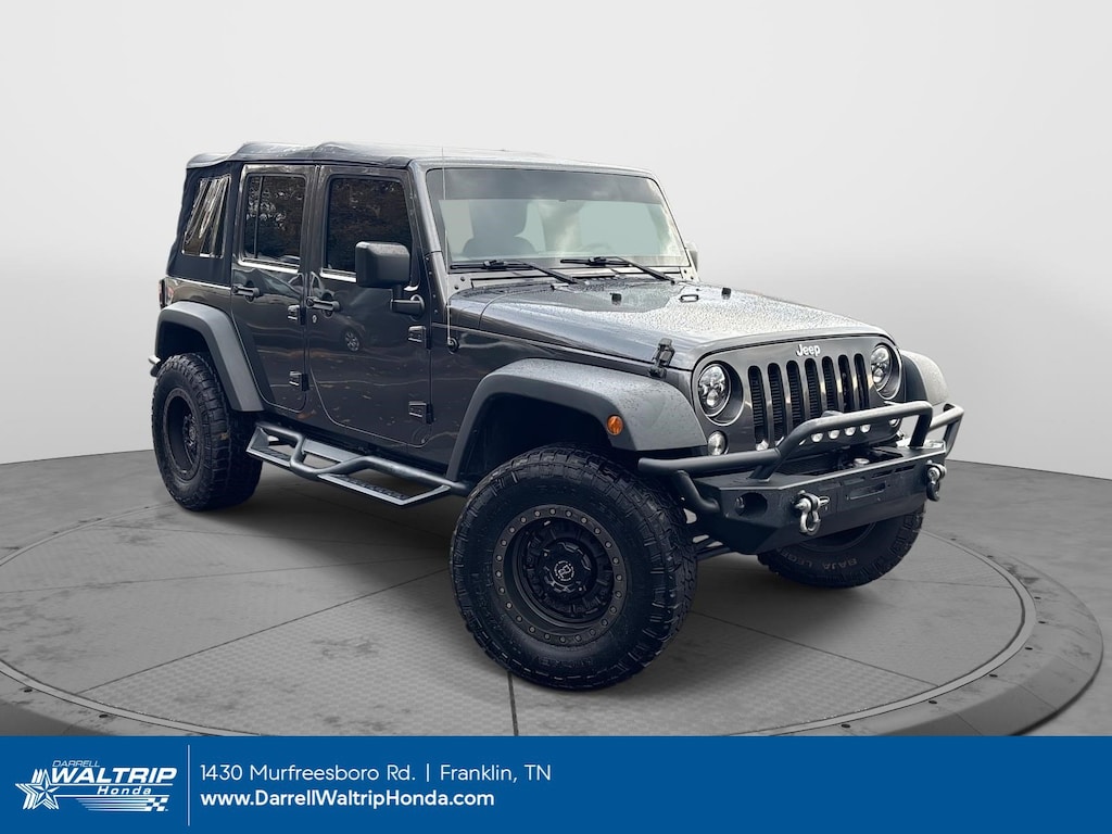 Used 2018 Jeep Wrangler JK Unlimited Sport Convertible
