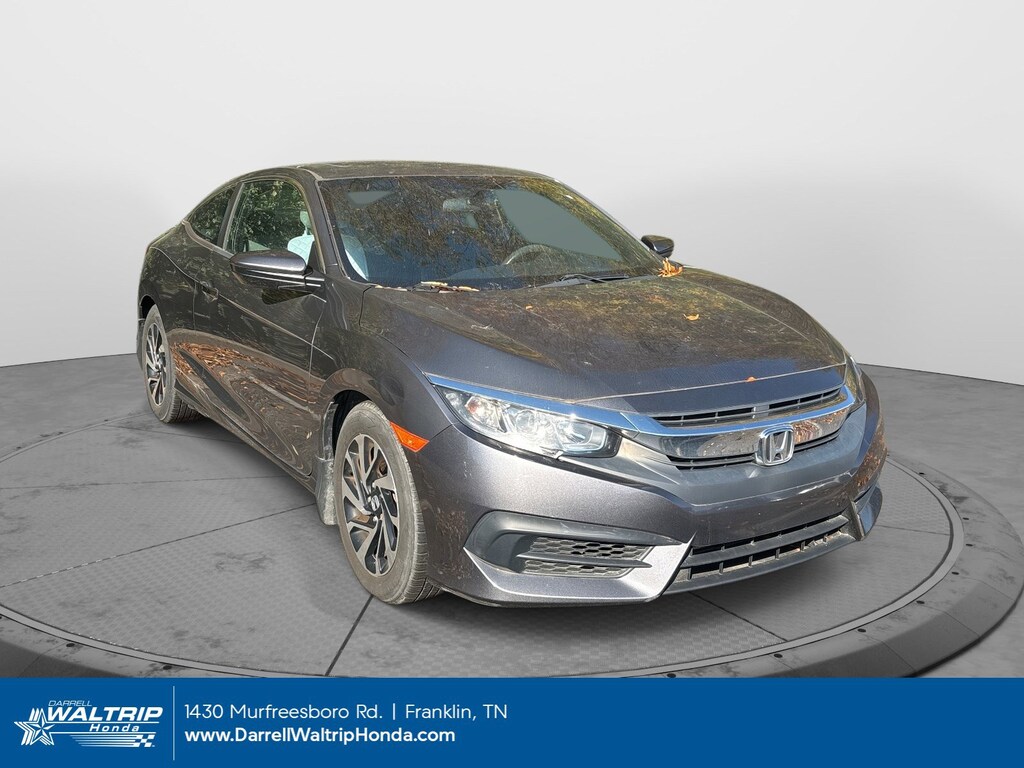 Certified 2018 Honda Civic LX-P Coupe