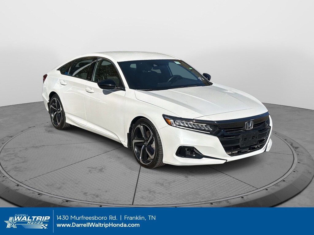 Certified 2021 Honda Accord Sport Sedan