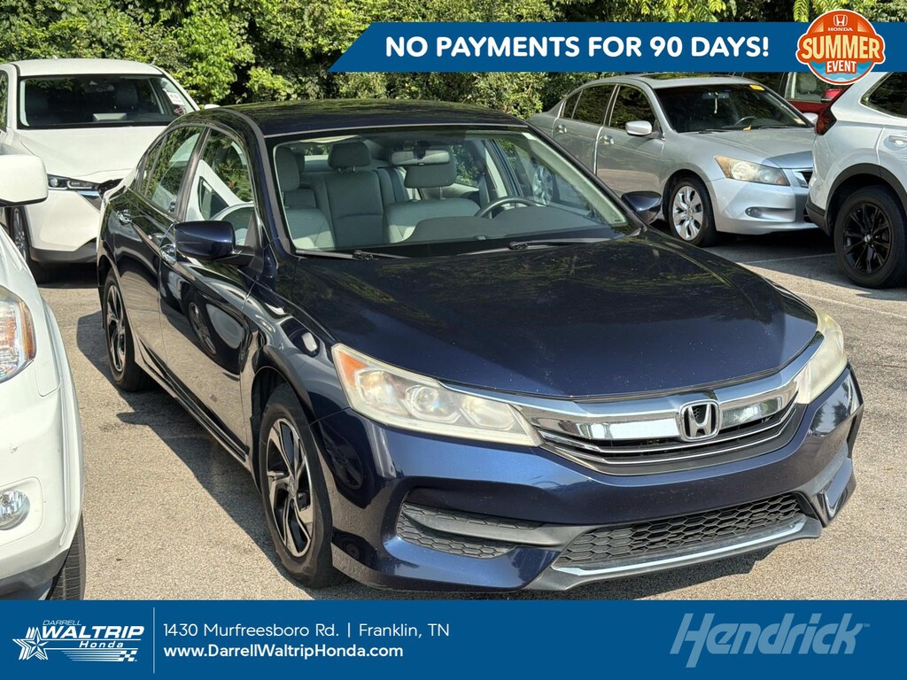 Certified 2016 Honda Accord LX Sedan