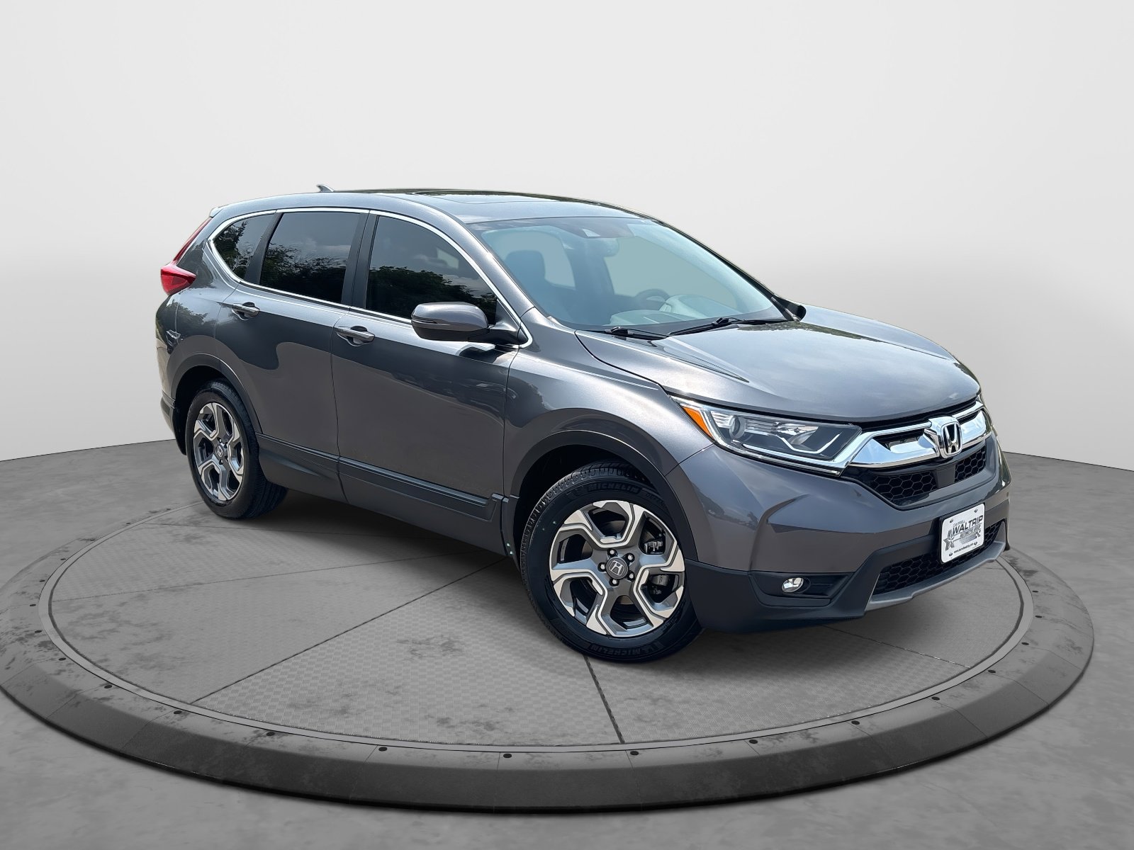 Used 2018 Honda CR-V EX-L with VIN 5J6RW1H87JA001027 for sale in Franklin, TN