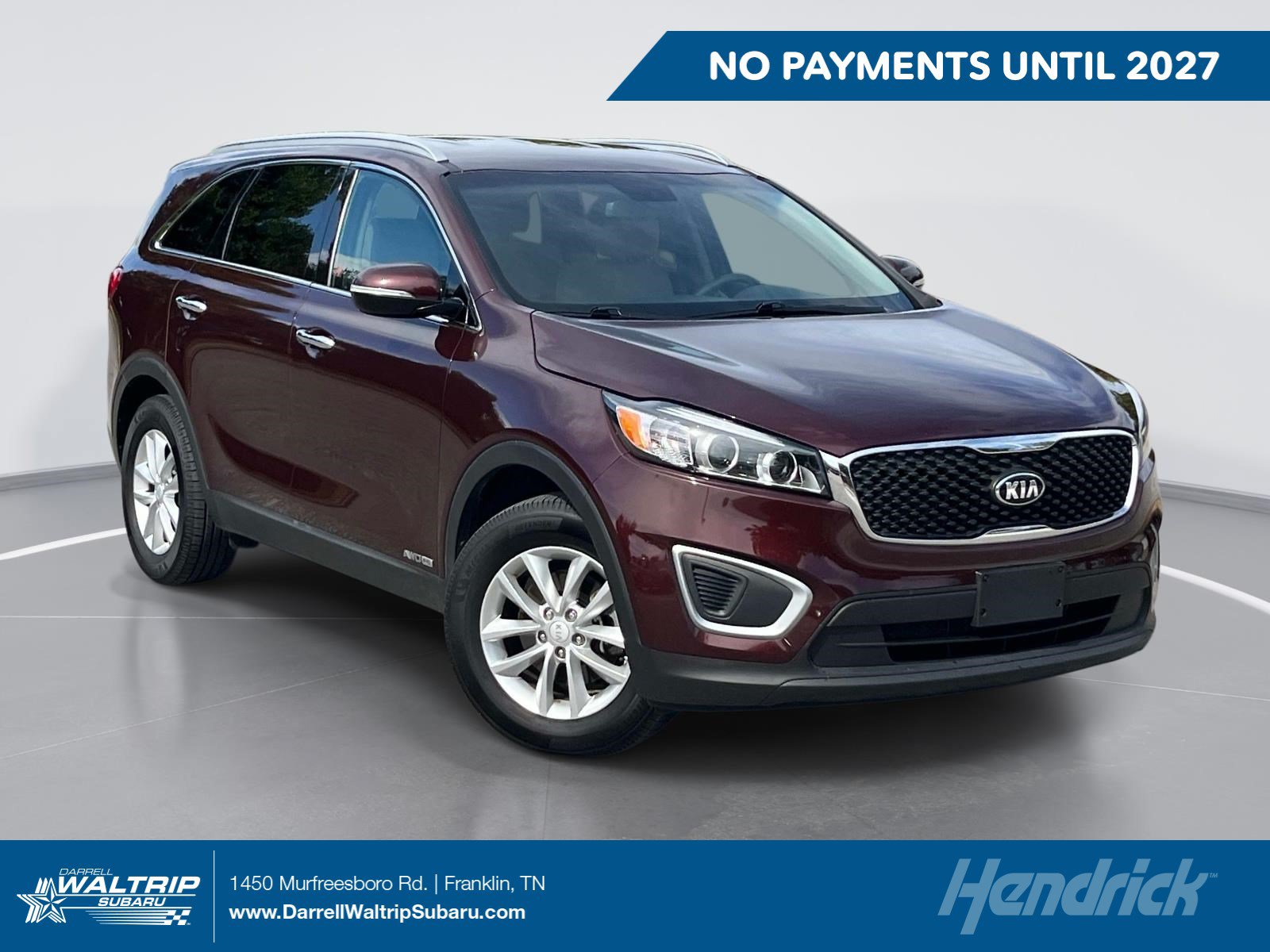 Used 2017 Kia Sorento LX with VIN 5XYPGDA52HG334192 for sale in Franklin, TN