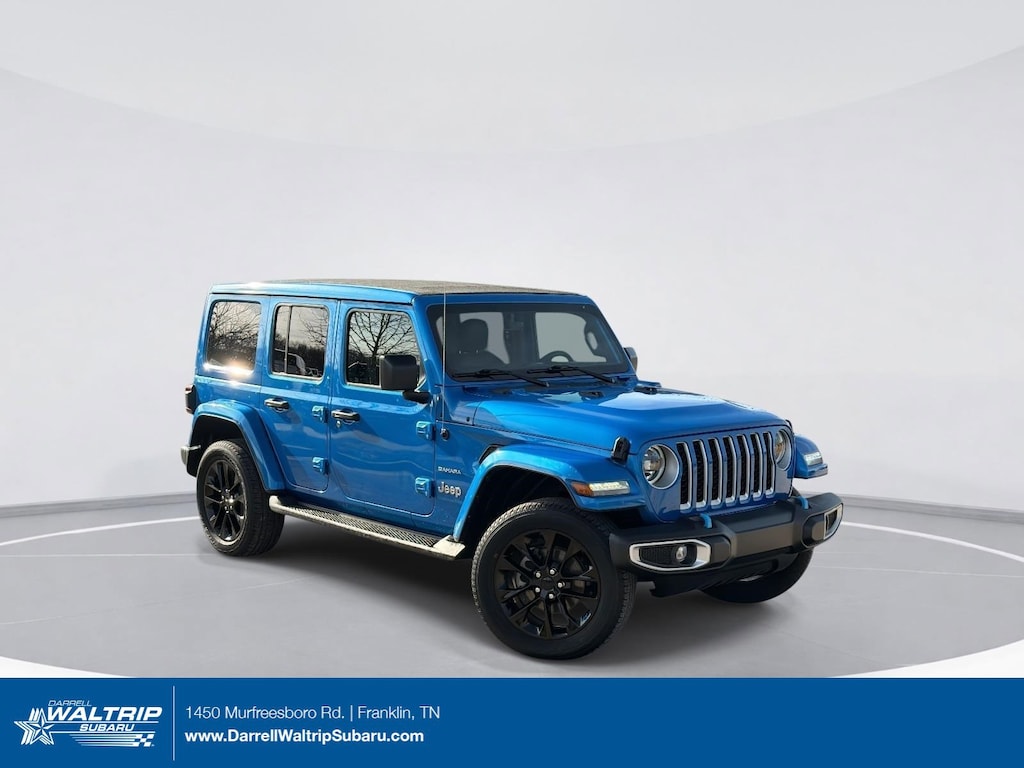 Used 2023 Jeep Wrangler 4xe Sahara Convertible
