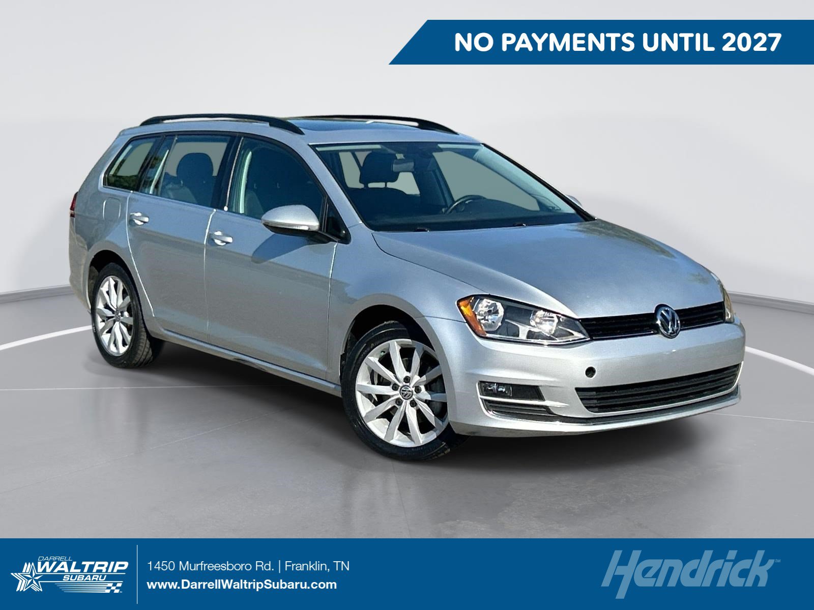 Used 2017 Volkswagen Golf SportWagen SE with VIN 3VWC17AU7HM527589 for sale in Franklin, TN