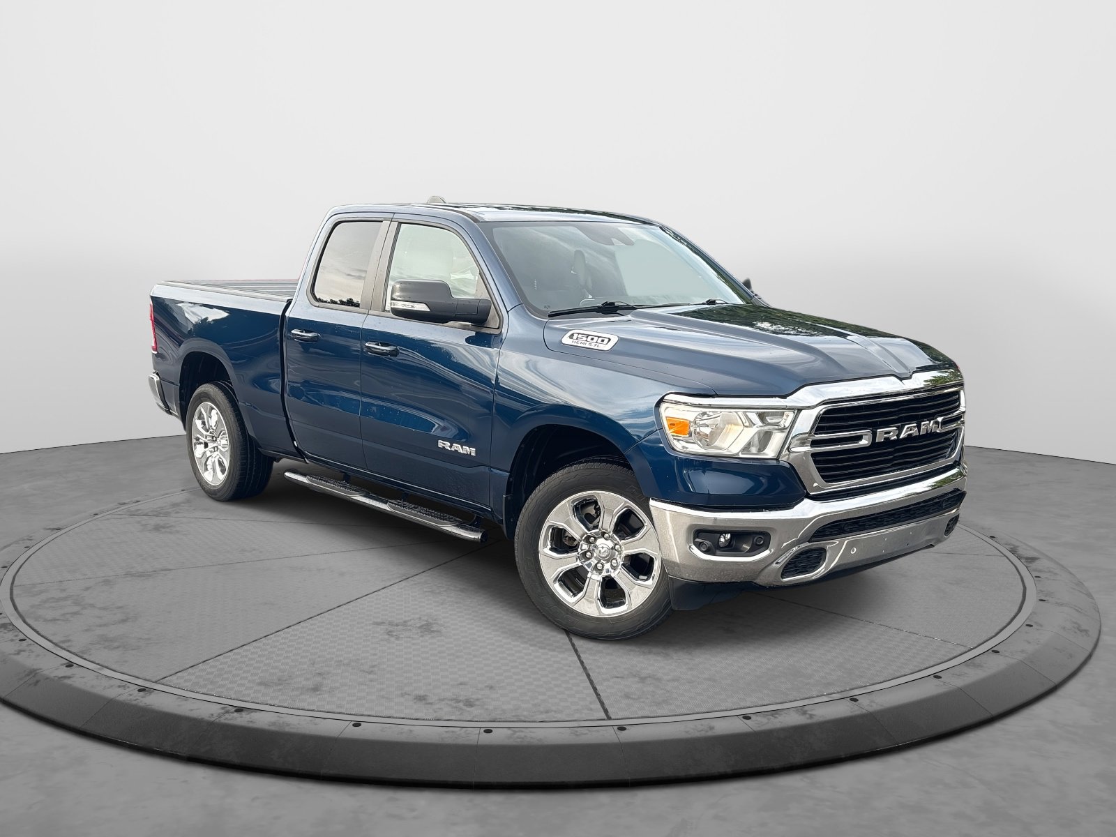 Used 2021 RAM Ram 1500 Pickup Big Horn/Lone Star with VIN 1C6SRFBT7MN798635 for sale in Franklin, TN
