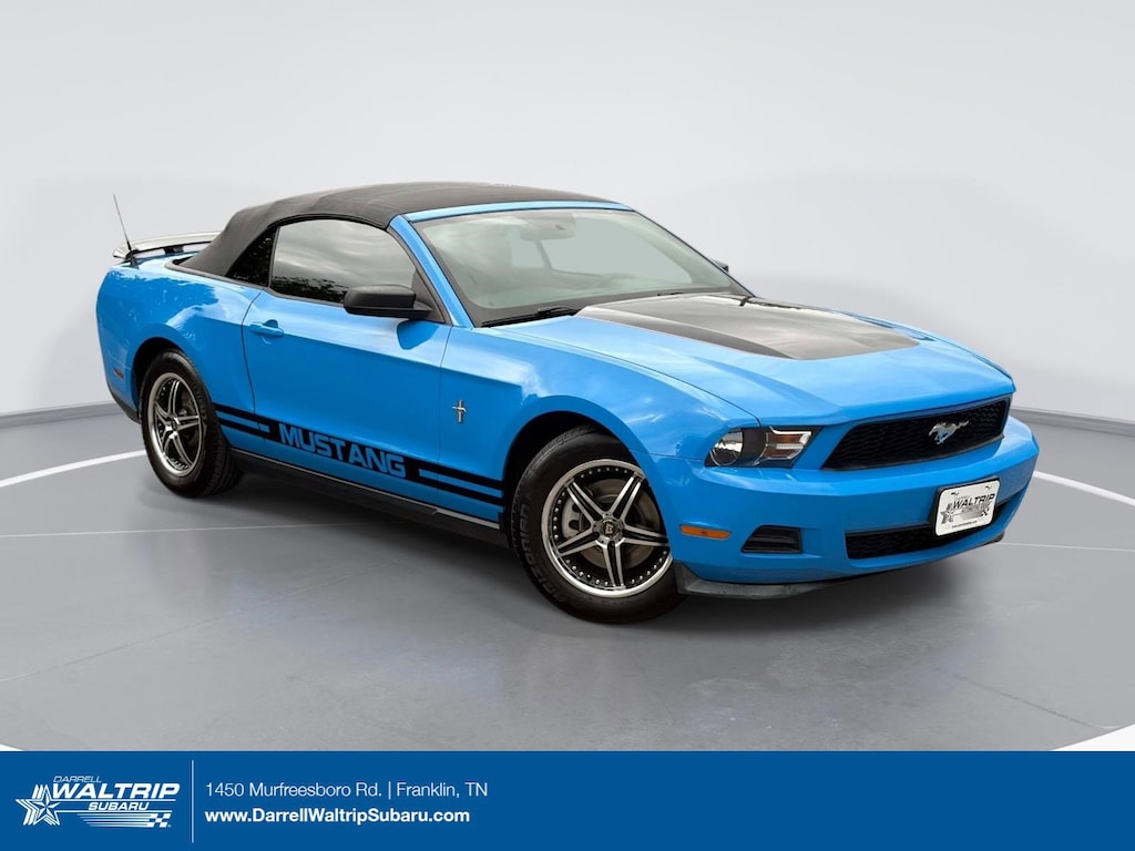Used 2012 Ford Mustang V6 Convertible
