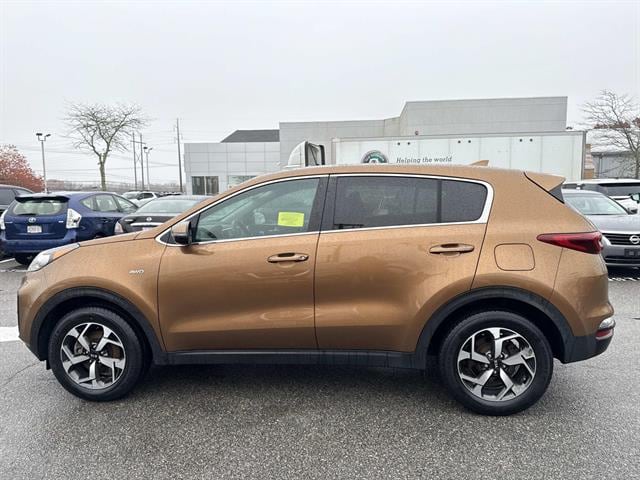 Used 2020 Kia Sportage LX with VIN KNDPMCACXL7830896 for sale in Dartmouth, MA