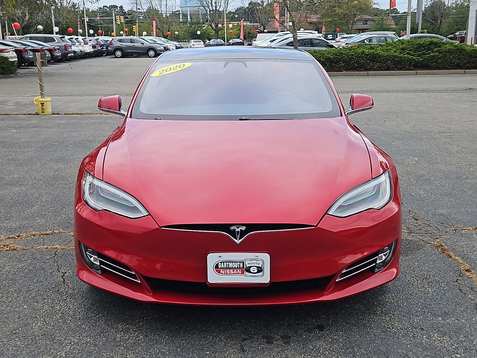 Used 2020 Tesla Model S Performance with VIN 5YJSA1E48LF366687 for sale in Dartmouth, MA