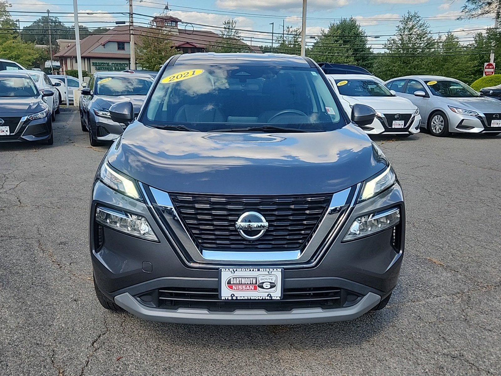 Certified 2021 Nissan Rogue SV with VIN 5N1AT3BB5MC785286 for sale in Dartmouth, MA