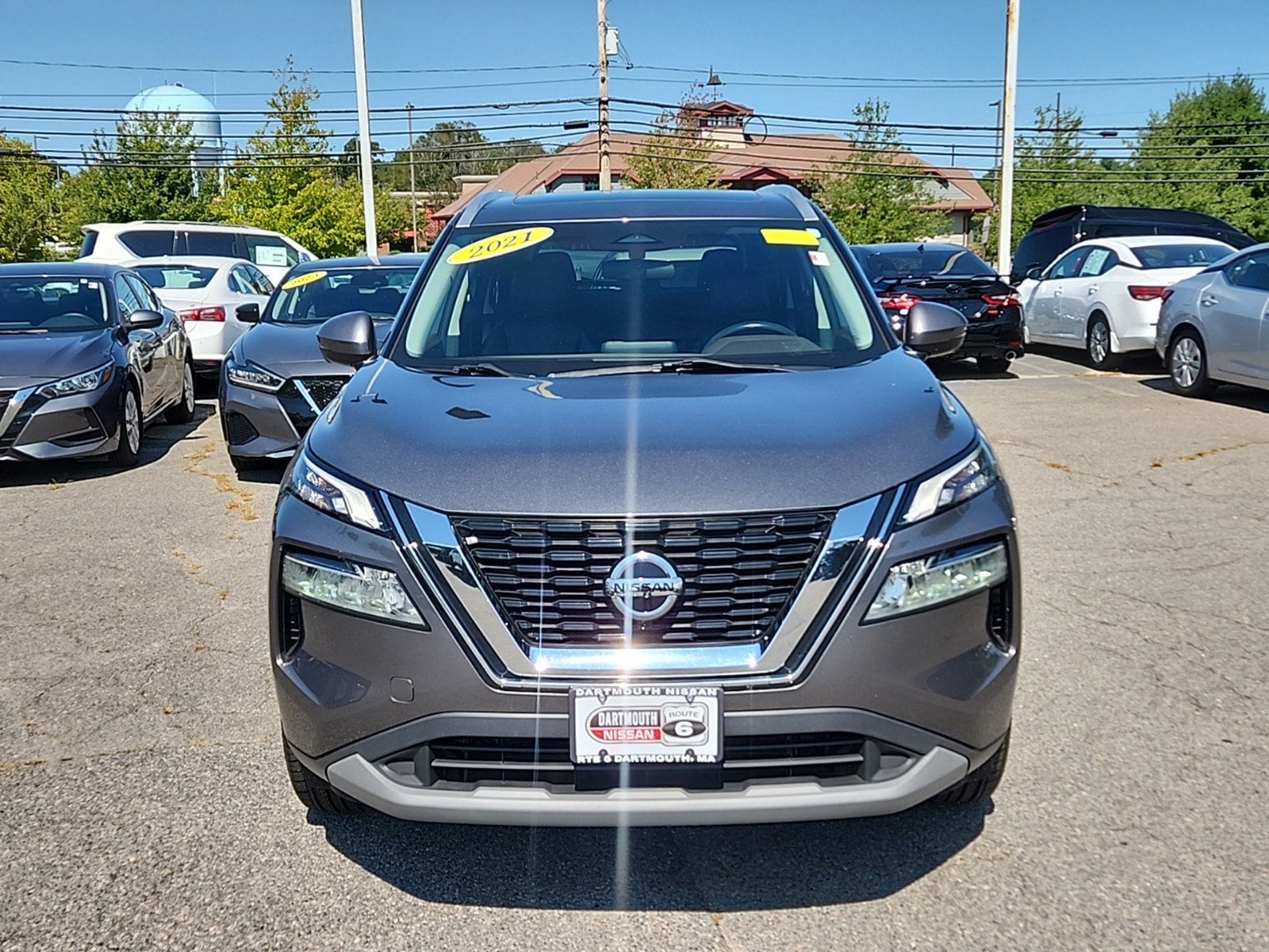 Certified 2021 Nissan Rogue SV with VIN 5N1AT3BB1MC800219 for sale in Dartmouth, MA