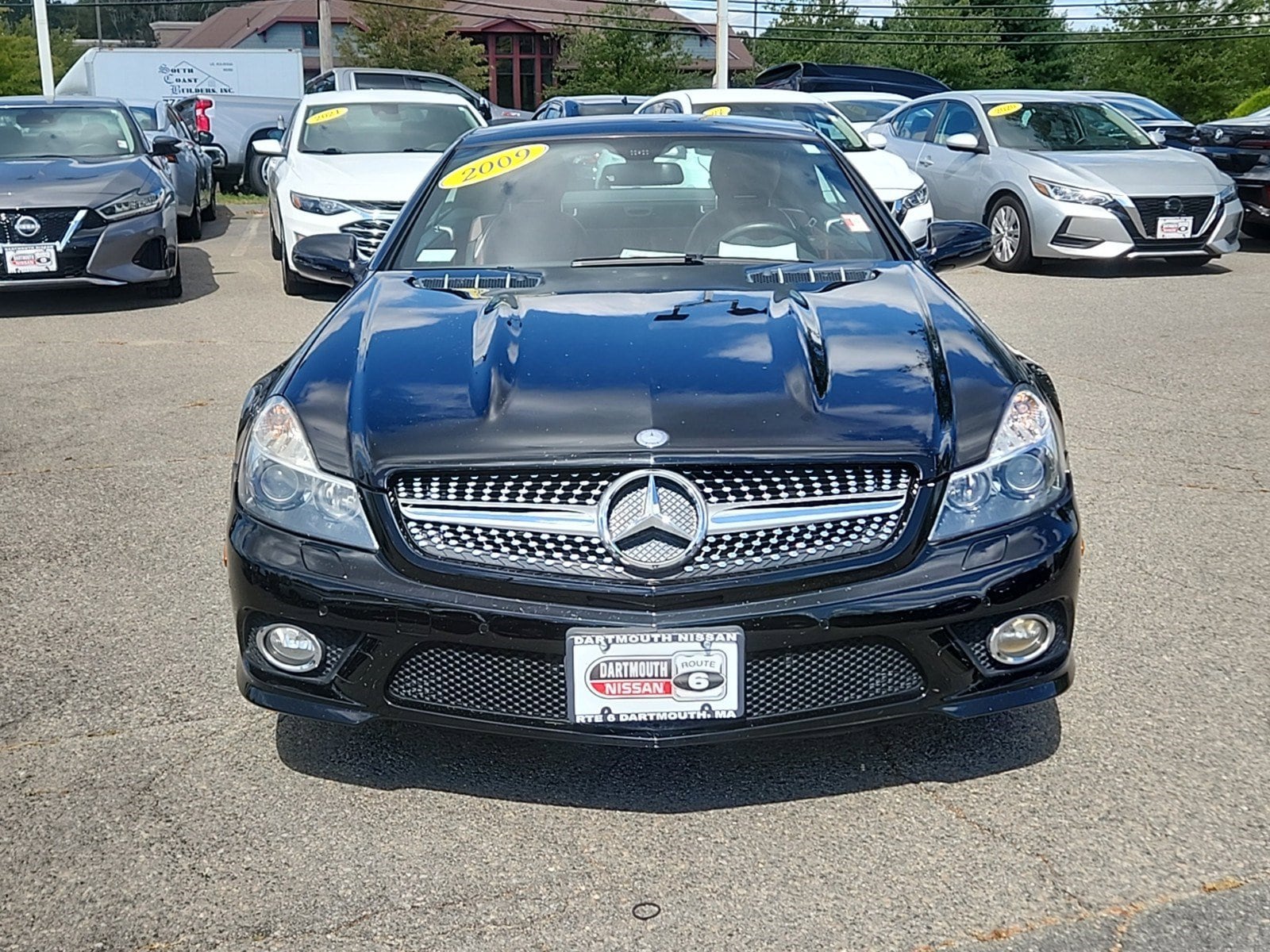 Used 2009 Mercedes-Benz SL-Class SL550 with VIN WDBSK71F49F150796 for sale in Dartmouth, MA