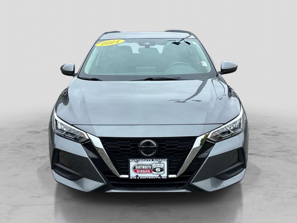 Used 2021 Nissan Sentra SV with VIN 3N1AB8CVXMY204016 for sale in Dartmouth, MA