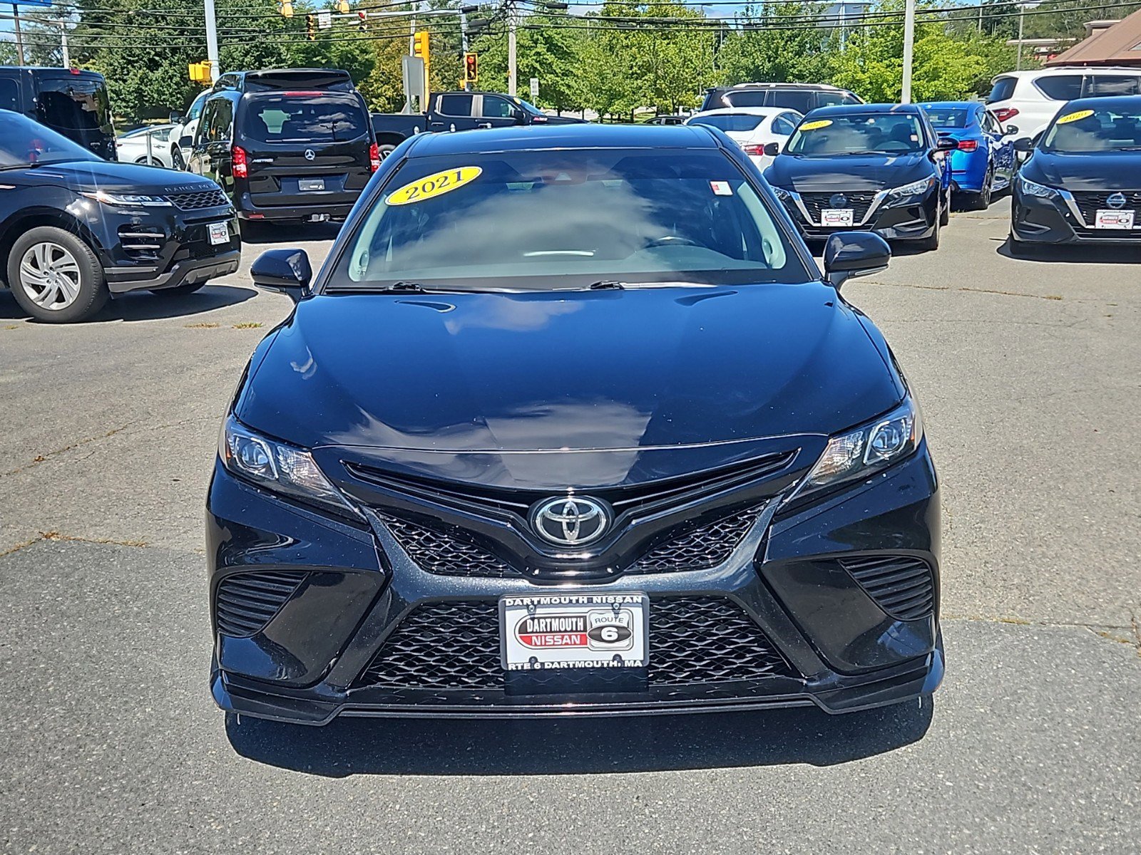 Used 2021 Toyota Camry TRD with VIN 4T1KZ1AK4MU051807 for sale in Dartmouth, MA