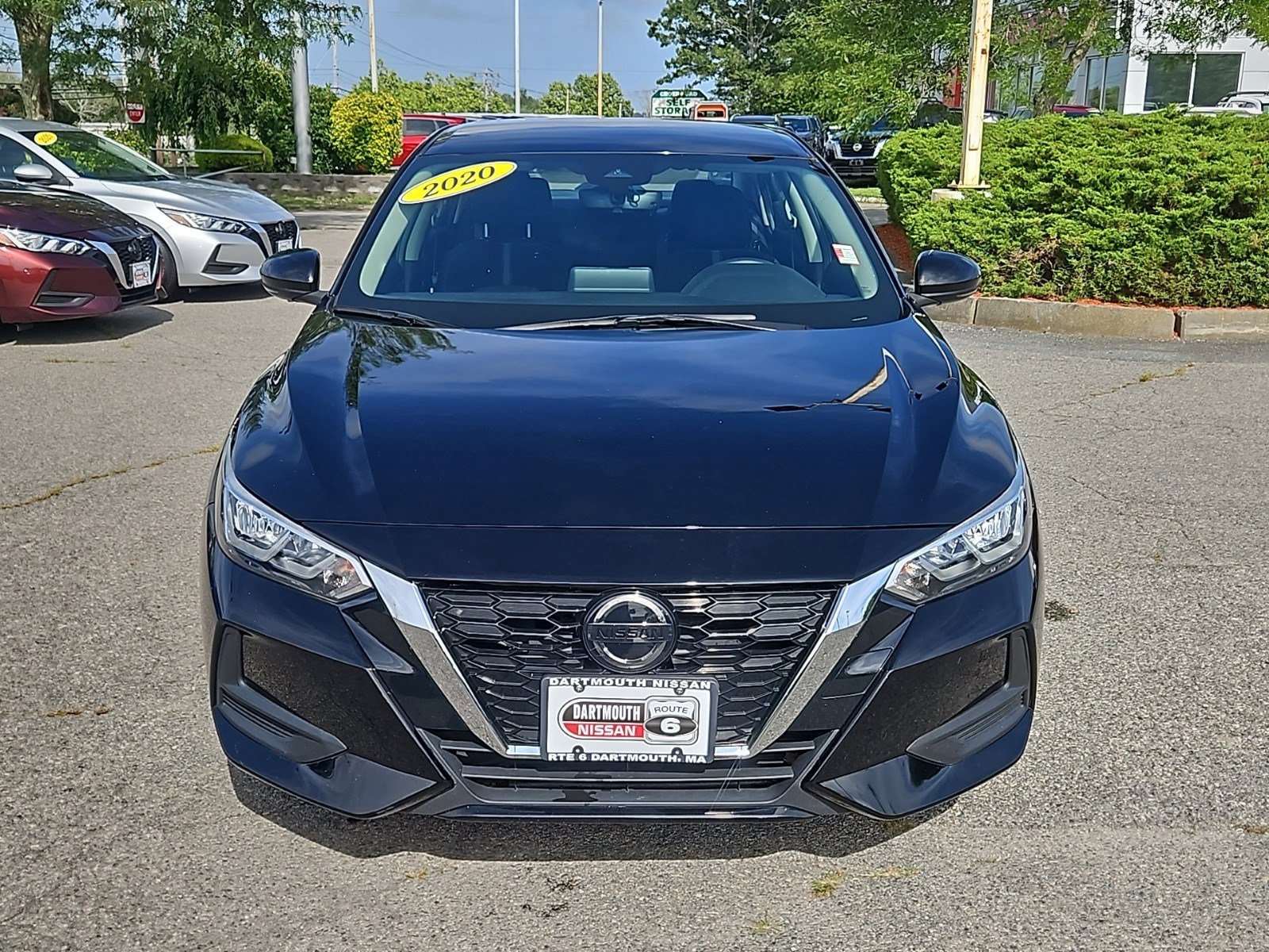 Certified 2020 Nissan Sentra SV with VIN 3N1AB8CV5LY277552 for sale in Dartmouth, MA