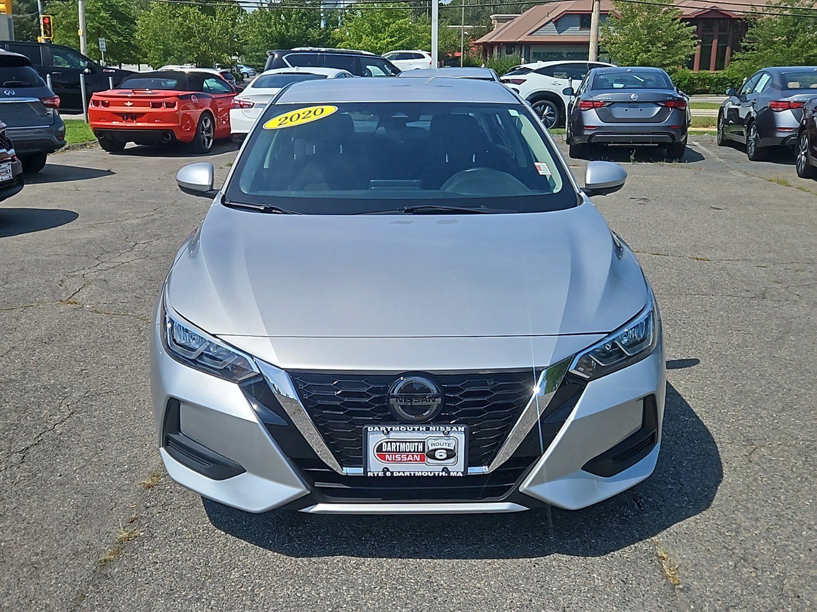 Used 2020 Nissan Sentra S with VIN 3N1AB8BV9LY311428 for sale in Dartmouth, MA