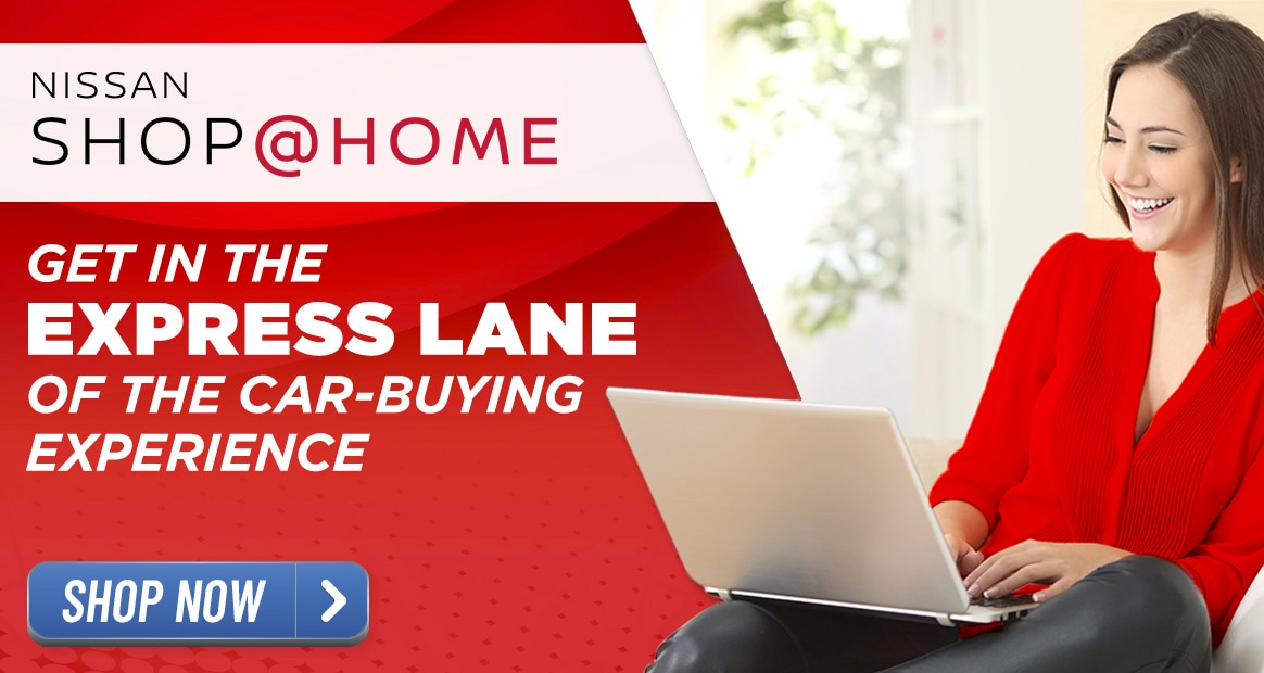 Shop Nissan cars online with Nissan@Home