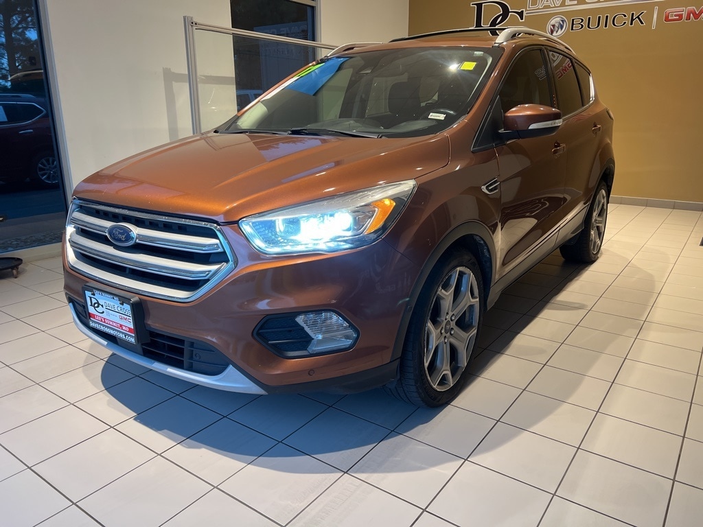 Used 2017 Ford Escape Titanium with VIN 1FMCU9J98HUA31578 for sale in Kansas City
