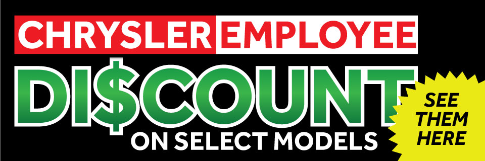 Chrysler Employee Discount to the Public | Dave Dennis Chrysler, Jeep