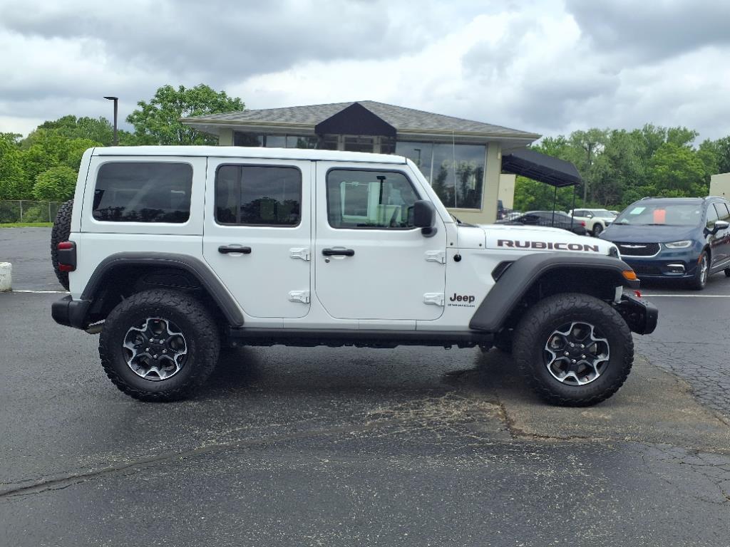Used 2023 Jeep Wrangler 4-Door Rubicon with VIN 1C4HJXFN5PW533500 for sale in Dayton, OH