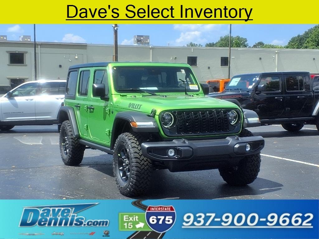 New 2025 Jeep Wrangler Willys Sport Utility