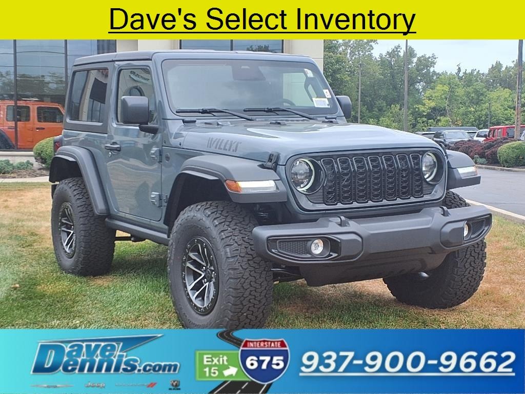New 2025 Jeep Wrangler Willys Sport Utility