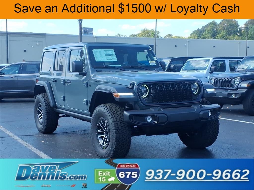 New 2025 Jeep Wrangler Willys Sport Utility