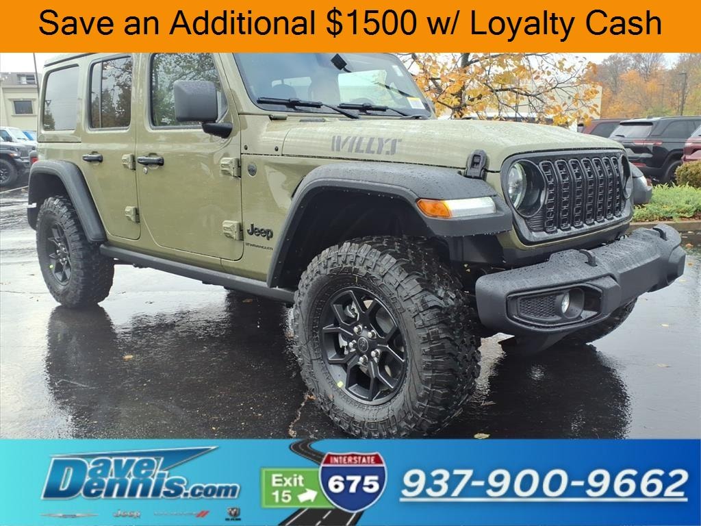 New 2026 Jeep Wrangler Willys Sport Utility