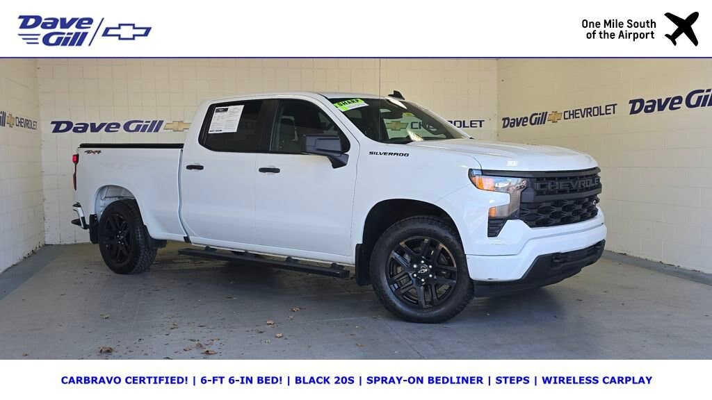 Used 2023 Chevrolet Silverado 1500 Custom Truck Crew Cab