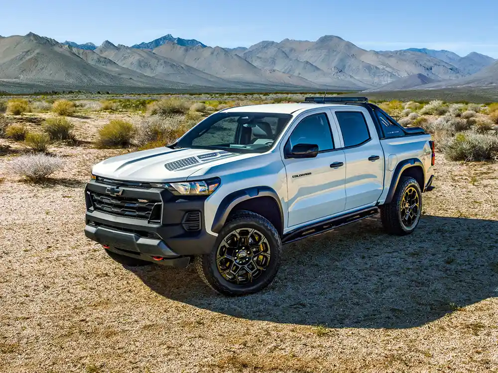 2026 Chevy Colorado truck side profile view at Dave Gill Chevrolet Columbus Ohio