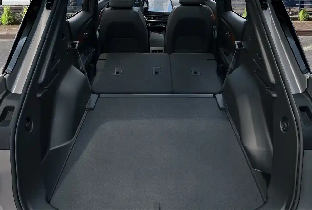 2026 Chevy Equinox EV cargo trunk space view at Dave Gill Chevrolet Columbus Ohio