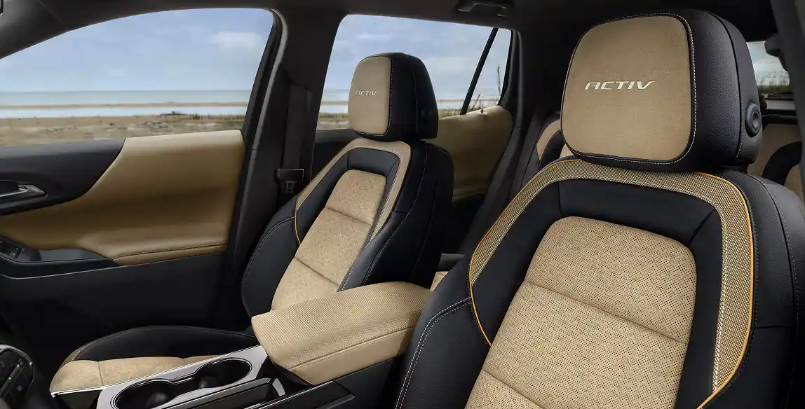 2027 Chevy Equinox interior seating at Dave Gill Chevrolet Columbus Ohio