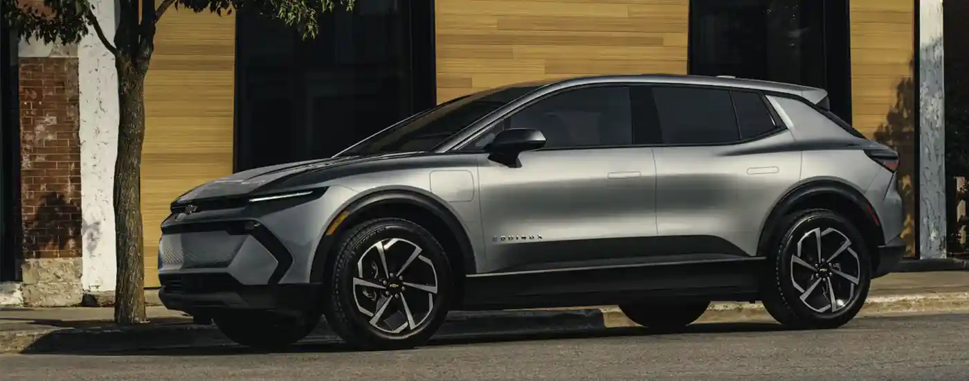 2026 Chevy Equinox EV exterior full view available at Dave Gill Chevrolet Columbus Ohio