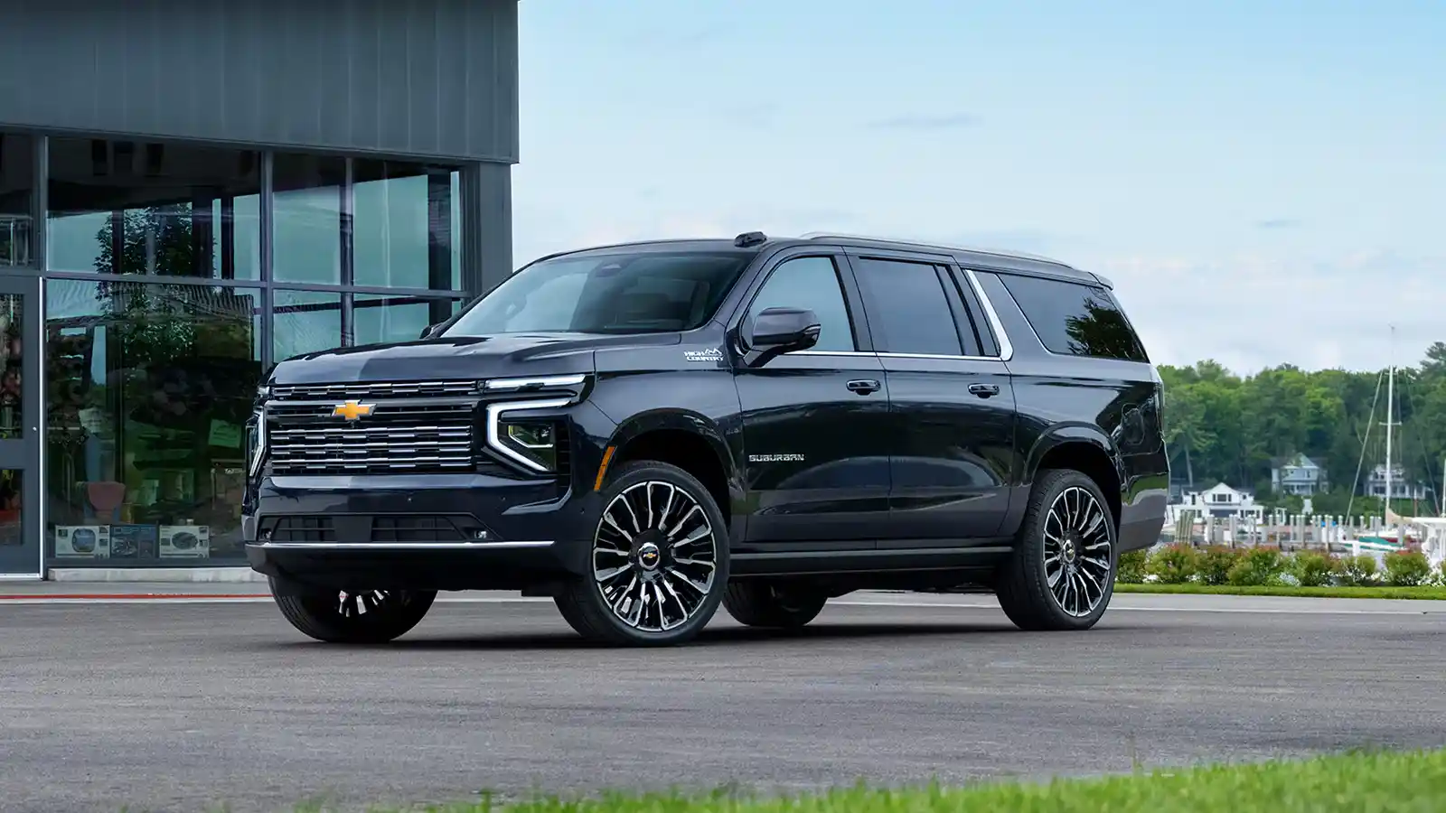 2026 Chevy Suburban full-size SUV exterior at Dave Gill Chevrolet Columbus Ohio