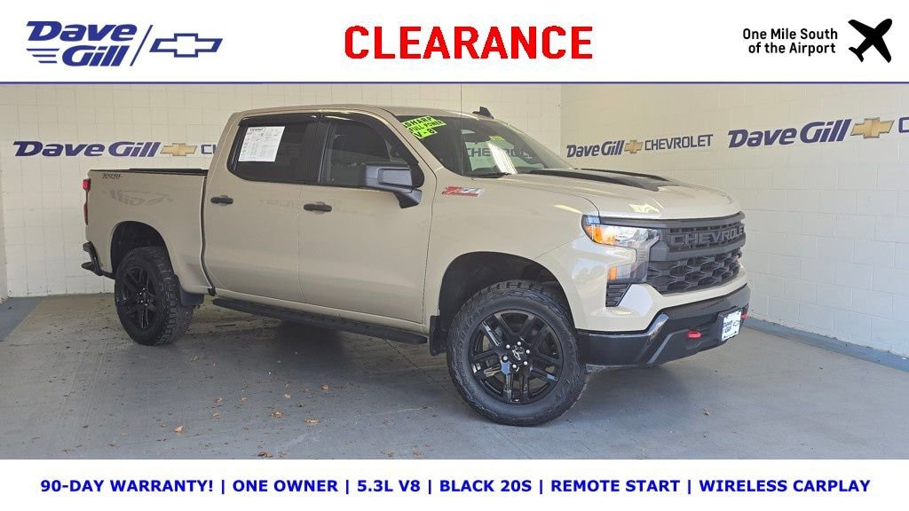 Used 2022 Chevrolet Silverado 1500 Custom Trail Boss Truck Crew Cab
