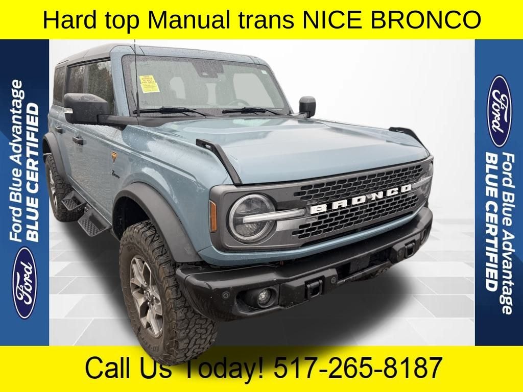Certified 2022 Ford Bronco Badlands SUV