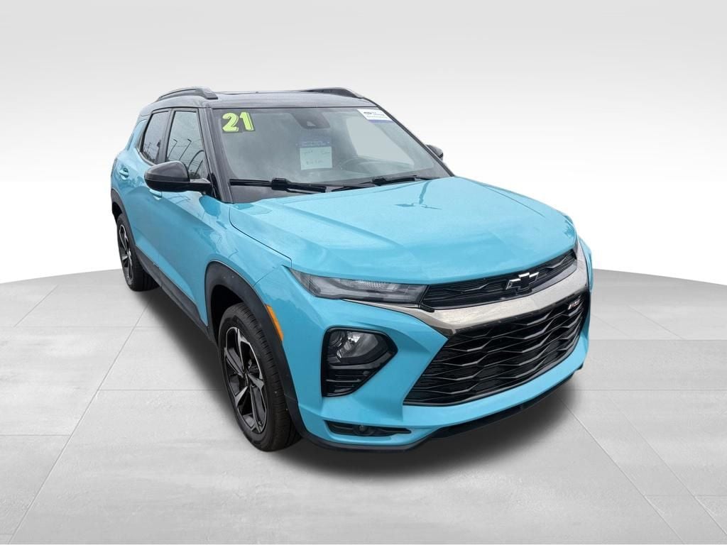 Used 2021 Chevrolet Trailblazer RS with VIN KL79MUSL4MB109109 for sale in Adrian, MI