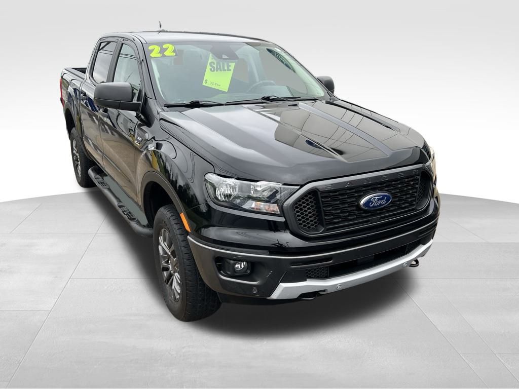 Used 2022 Ford Ranger XLT with VIN 1FTER4FH2NLD45696 for sale in Adrian, MI