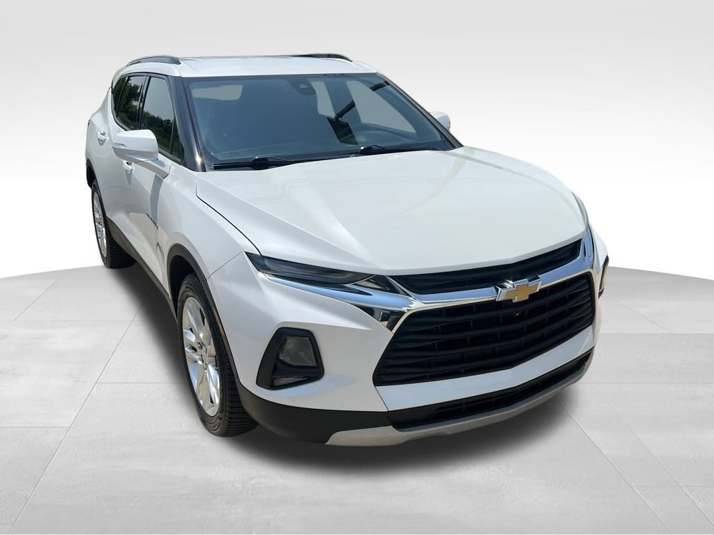Used 2022 Chevrolet Blazer 3LT with VIN 3GNKBDRS7NS141783 for sale in Adrian, MI