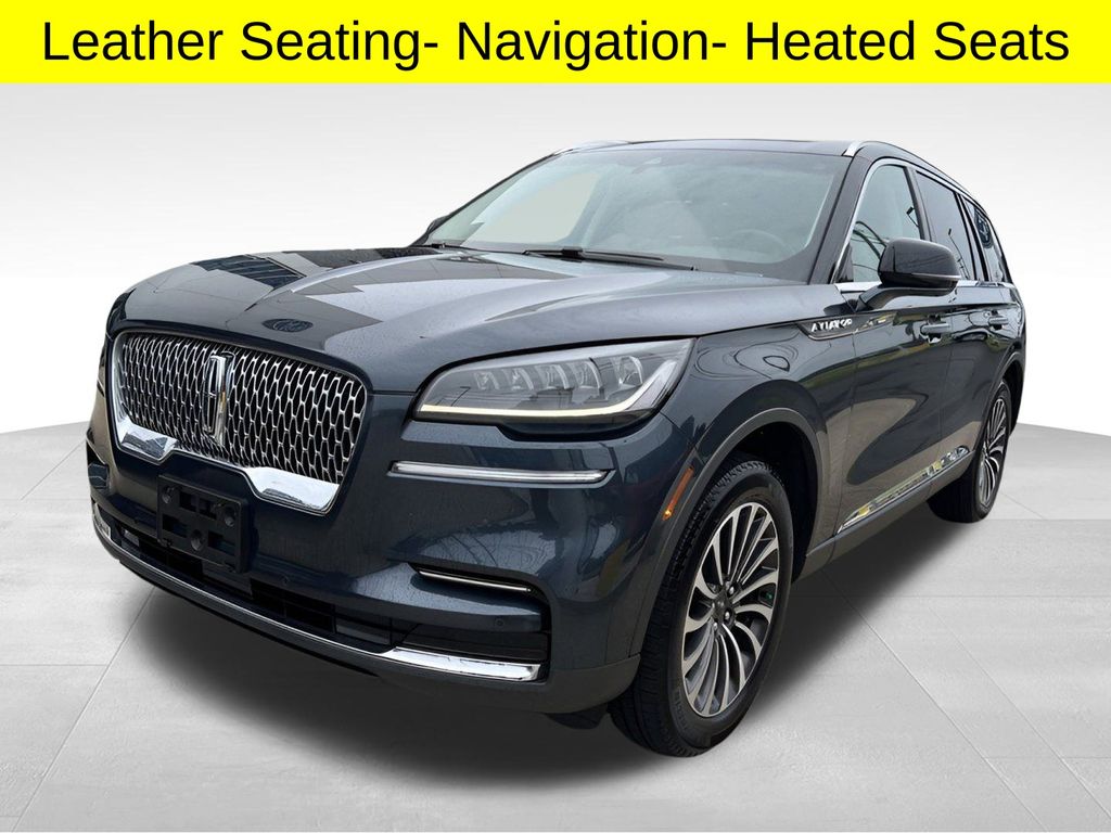 Used 2022 Lincoln Aviator Reserve with VIN 5LM5J7XC3NGL09772 for sale in Adrian, MI