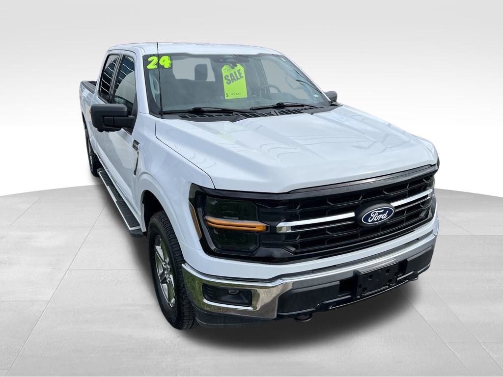 Used 2024 Ford F-150 XLT with VIN 1FTFW3L80RKD51147 for sale in Adrian, MI