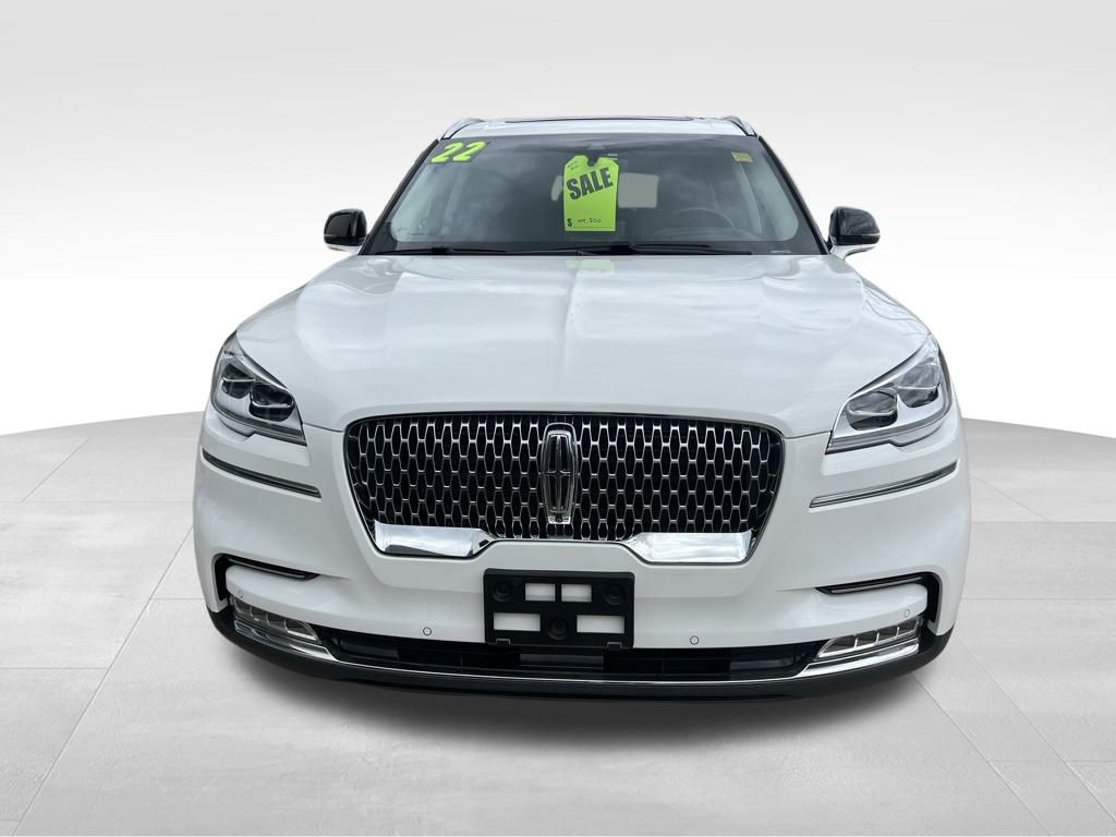 Used 2022 Lincoln Aviator Reserve with VIN 5LM5J7XC0NGL19689 for sale in Adrian, MI