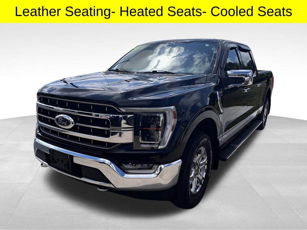 Used 2021 Ford F-150 Lariat with VIN 1FTFW1E57MFA17867 for sale in Adrian, MI